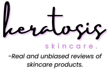 Real and unbiased reviews of keratosis pilaris skincare products.